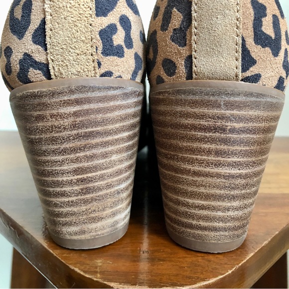 Toms Kallie leopard print booties NWT - Picture 10 of 16